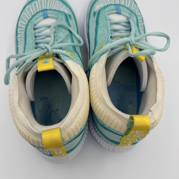 Nike Cosmic Unity Teal Yellow Knit Sneakers US 13 Basketball Shoes DV2757-300 main image 8